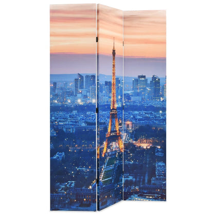 Biombo Divisor Plegable París De Noche