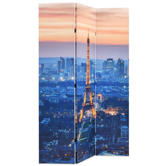 Biombo Divisor Plegable París De Noche