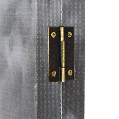 Biombo Divisor Plegable Bus Londres Blanco Y Negro