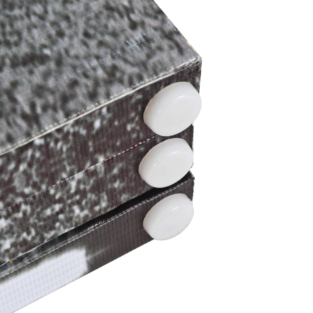 Biombo Divisor Plegable Bus Londres Blanco Y Negro