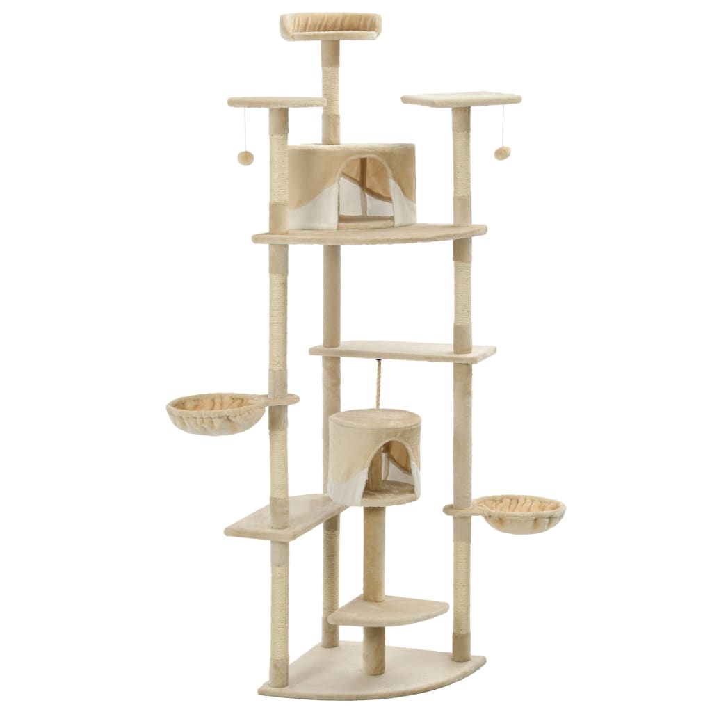 Rascador Para Gatos Con Poste De Sisal