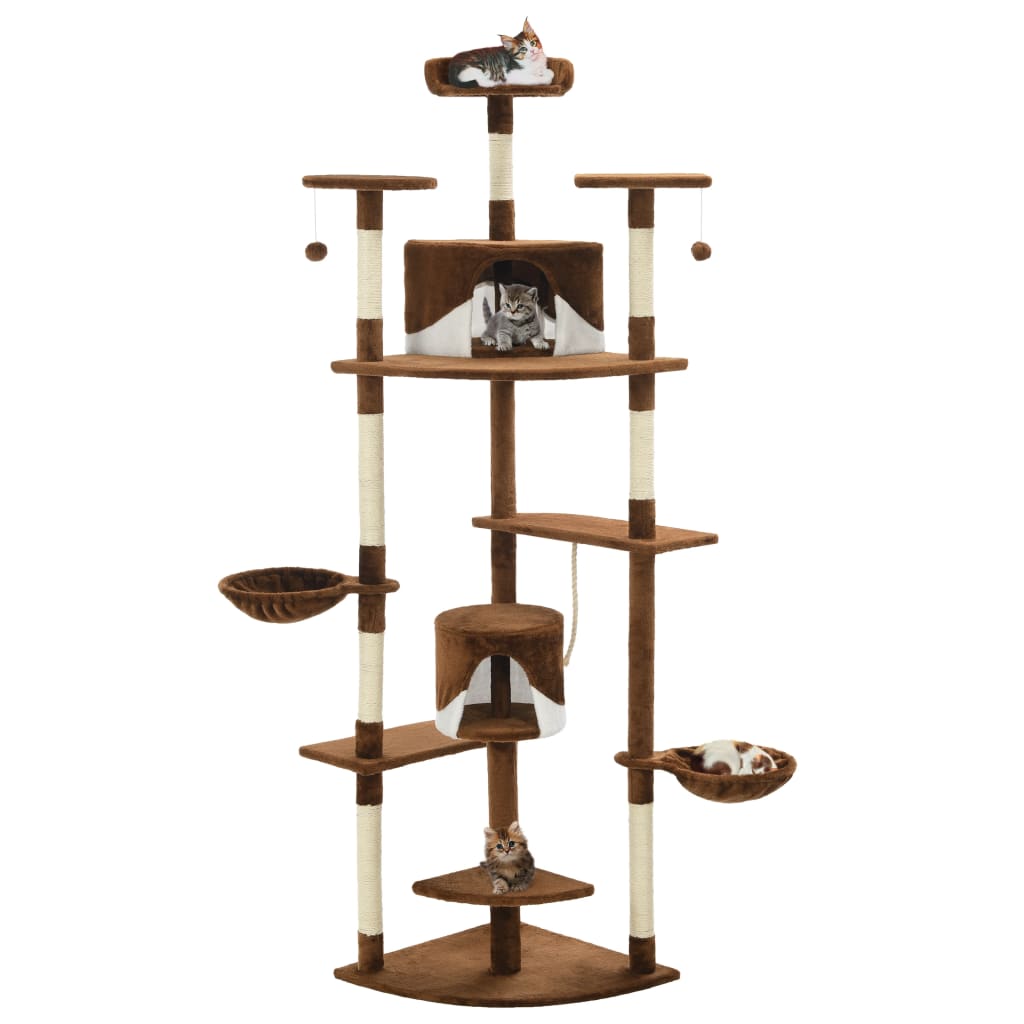 Rascador Para Gatos Con Poste De Sisal