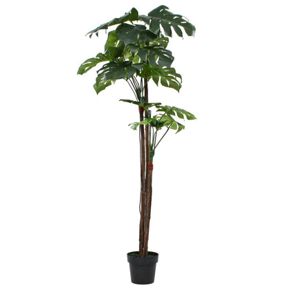 Planta De Artificial Con Maceta