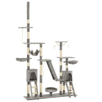 Rascador Para Gatos Con Poste De Sisal 230-250 Cm