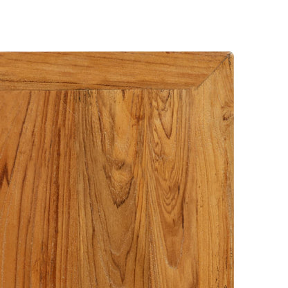 Juego De Mesa Alta Y Taburetes 3 Piezas Teca Maciza Reciclada