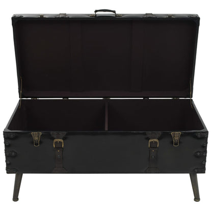 Mesa De Centro De Mdf Y Acero 102X51X48 Cm