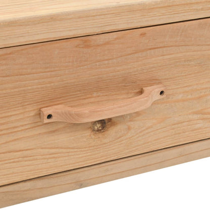 Mueble Para Tv Madera Maciza De Abeto 120X33X35 Cm