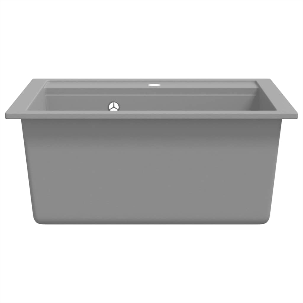Fregadero De Cocina De Granito Con Un Seno