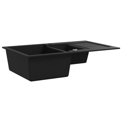 Fregadero De Cocina Con 2 Senos Granito