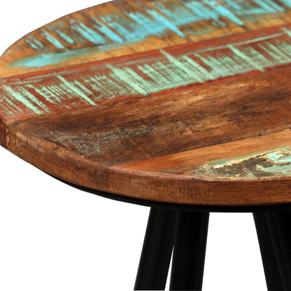 Set De Muebles De Bar 5 Piezas Madera Maciza Reciclada