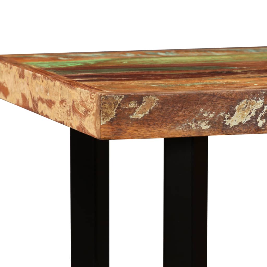 Set De Muebles De Bar 5 Piezas Madera Maciza Reciclada