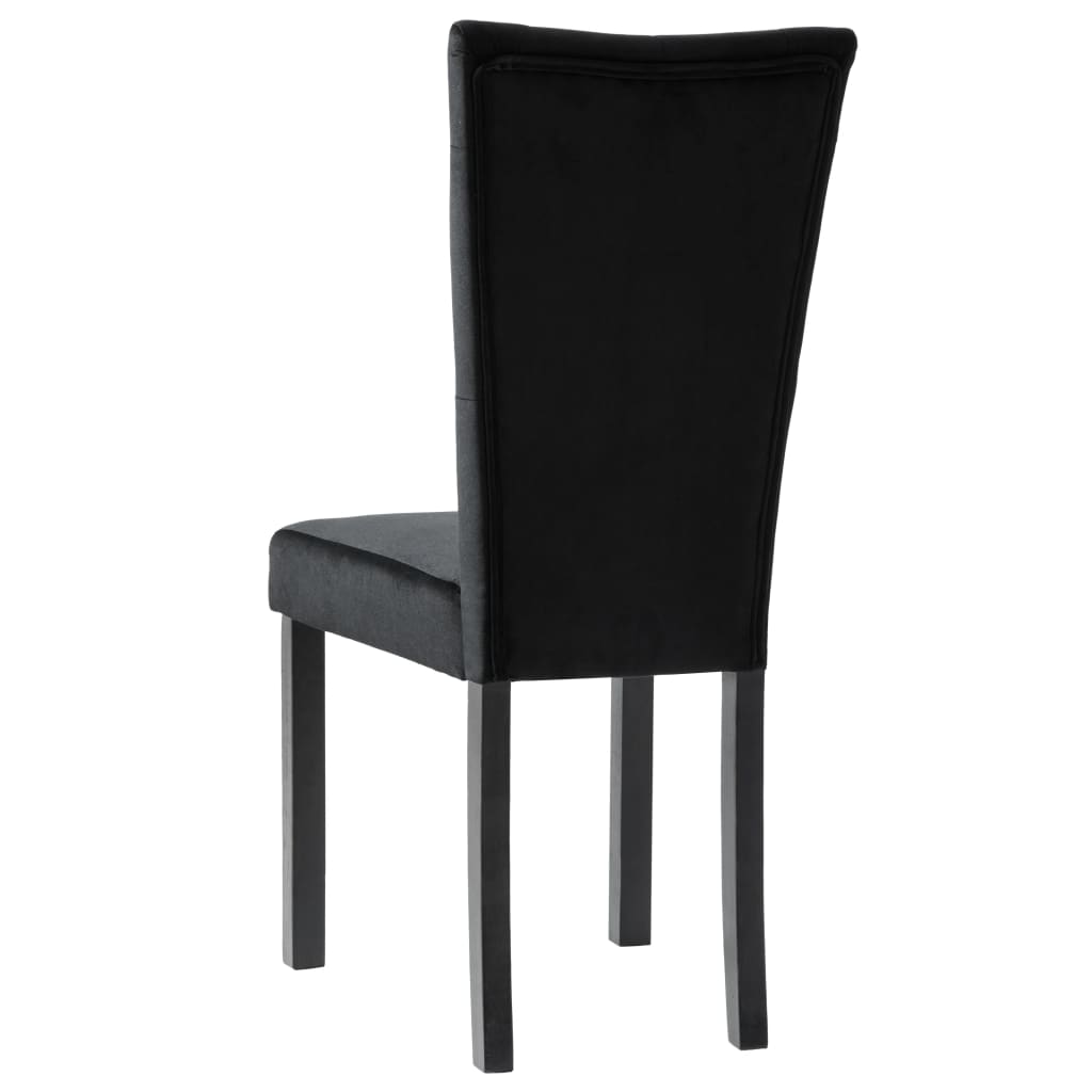 Sillas De Comedor 4 Unidades Terciopelo