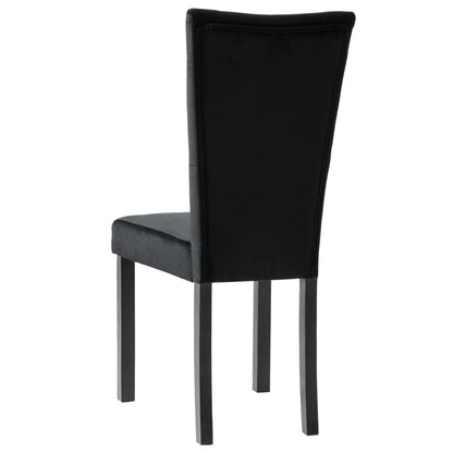 Sillas De Comedor 4 Unidades Terciopelo