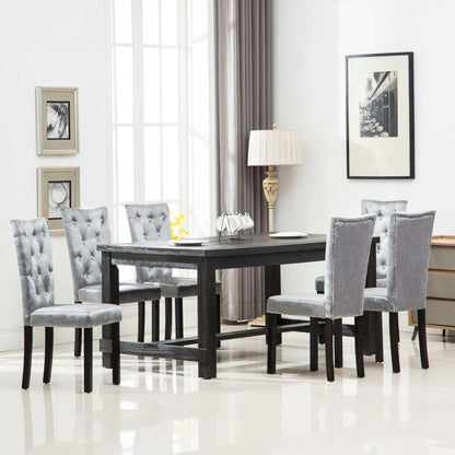 Sillas De Comedor 4 Unidades Terciopelo