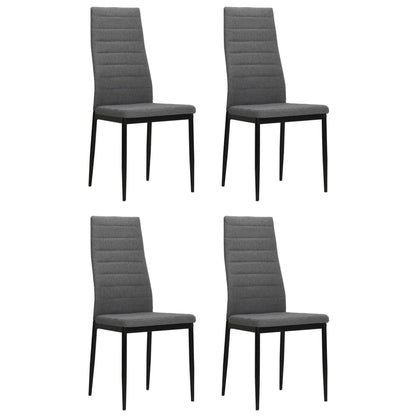 Sillas De Comedor 4 Unidades Tela