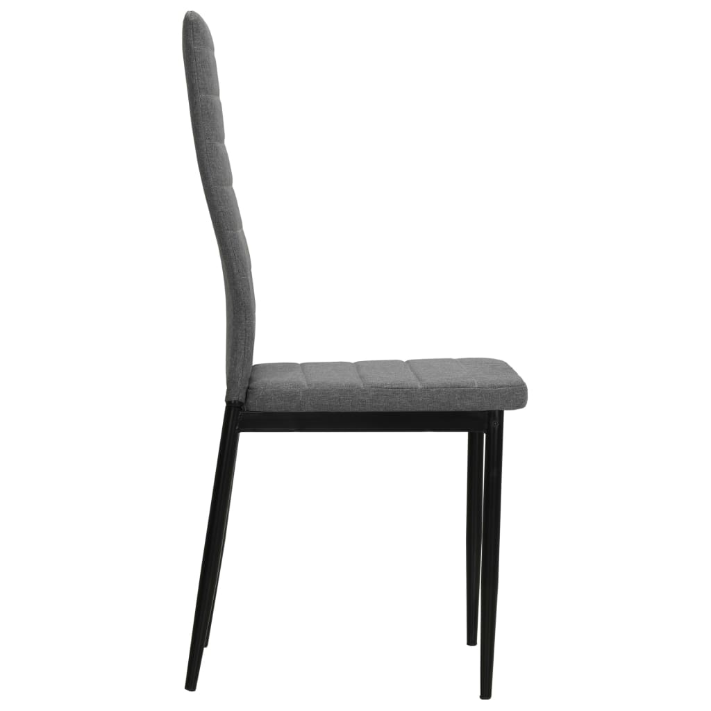 Sillas De Comedor 4 Unidades Tela