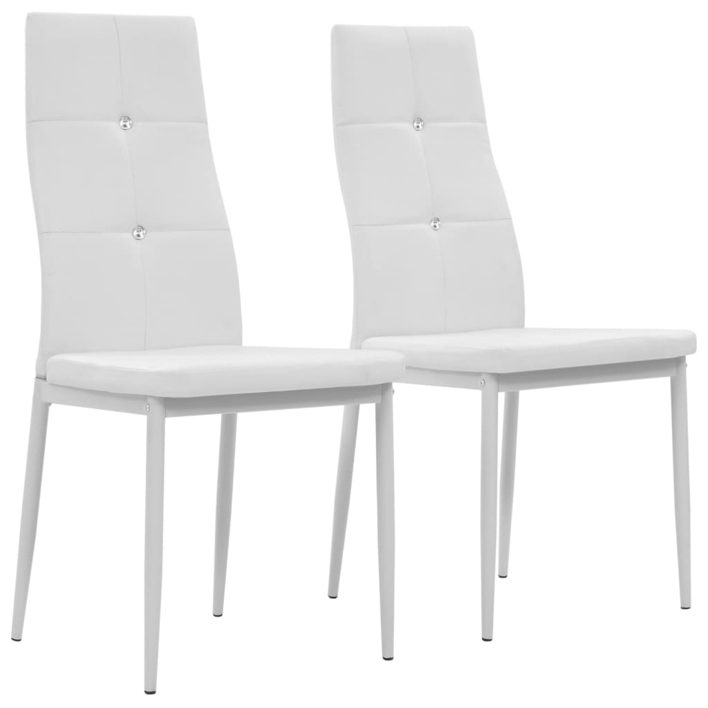 Sillas De Comedor 4 Unidades Cuero Sintético
