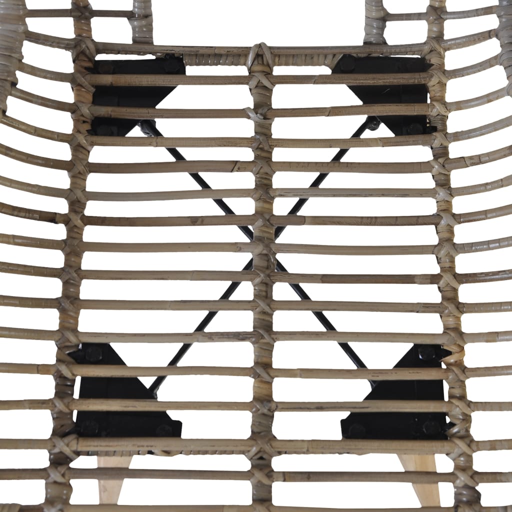Sillas De Comedor 4 Unidades Ratán Natural