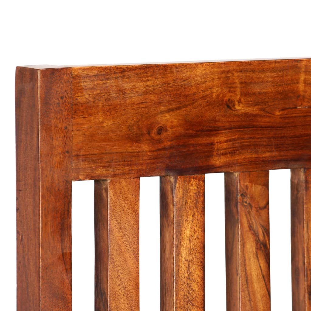Sillas De Comedor 4 Unidades Madera Maciza Moderna