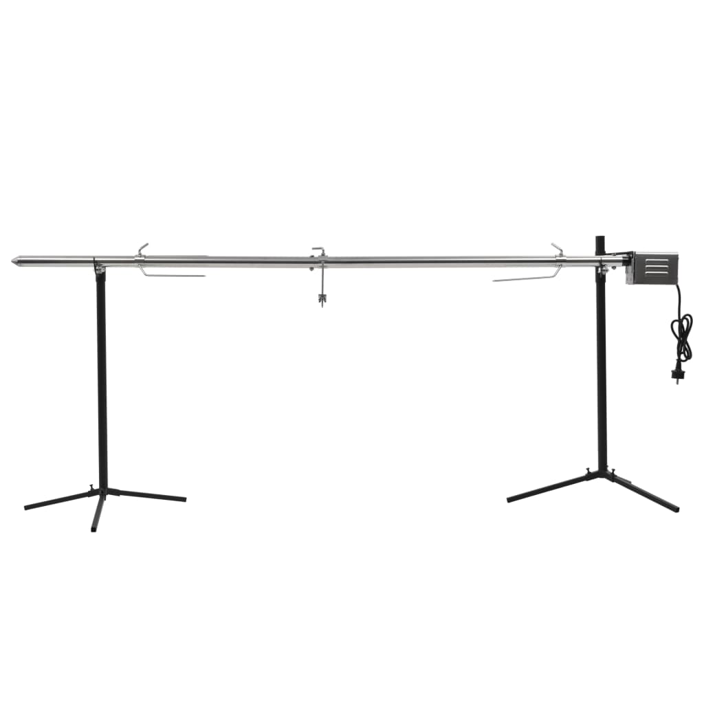 Barbacoa Automática Con Motor Acero Inoxidable 150X46,5X82,5 Cm