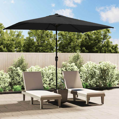 Sombrilla De Jardín Con Palo De Metal 300X200 Cm