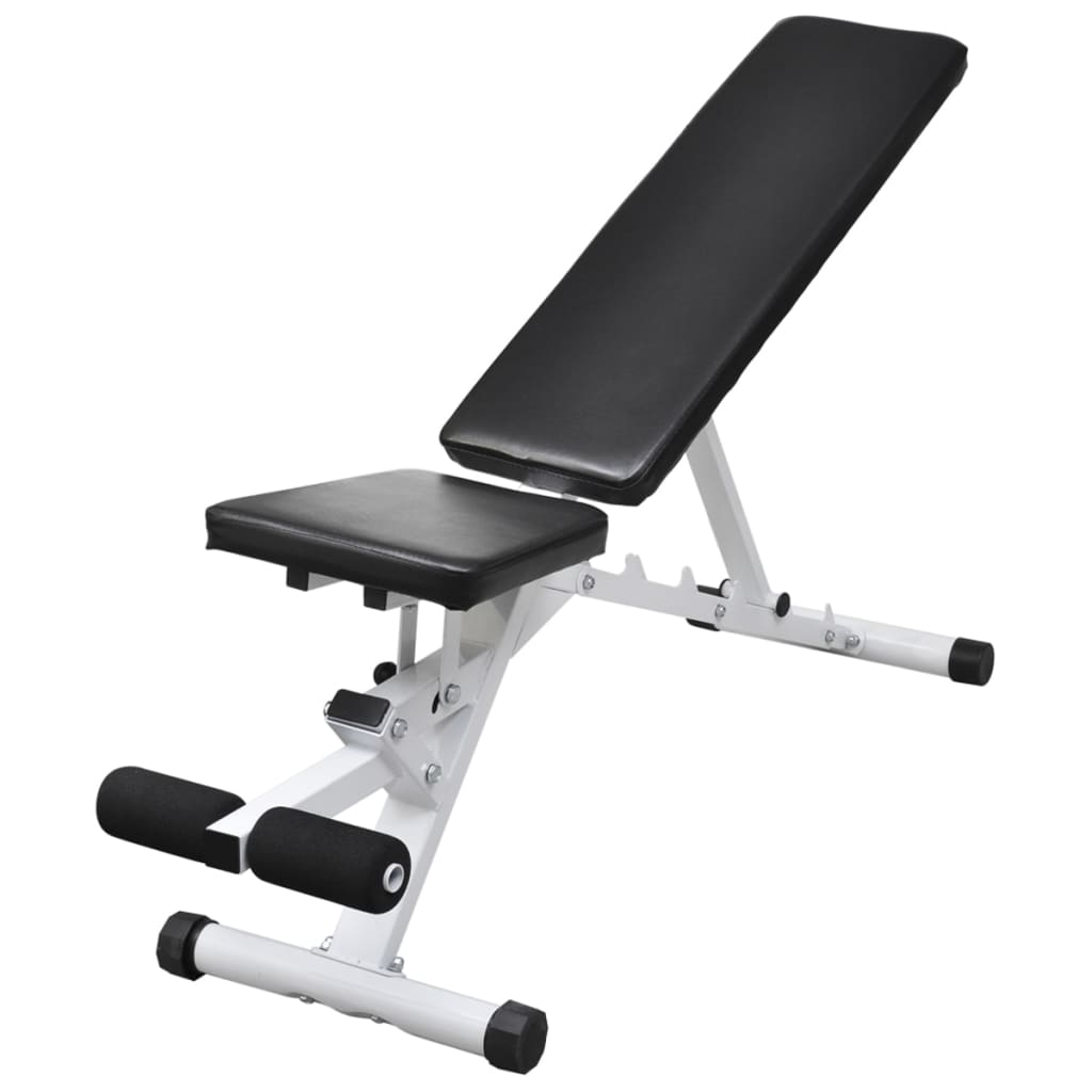 Banco De Entrenamiento Con Juego De Barras Y Mancuernas 60,5 Kg