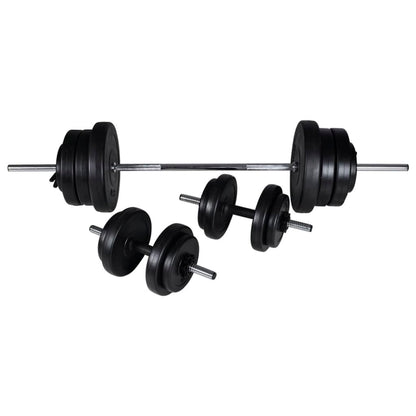 Banco De Entrenamiento Con Soporte De Pesas Y Mancuernas 60,5Kg