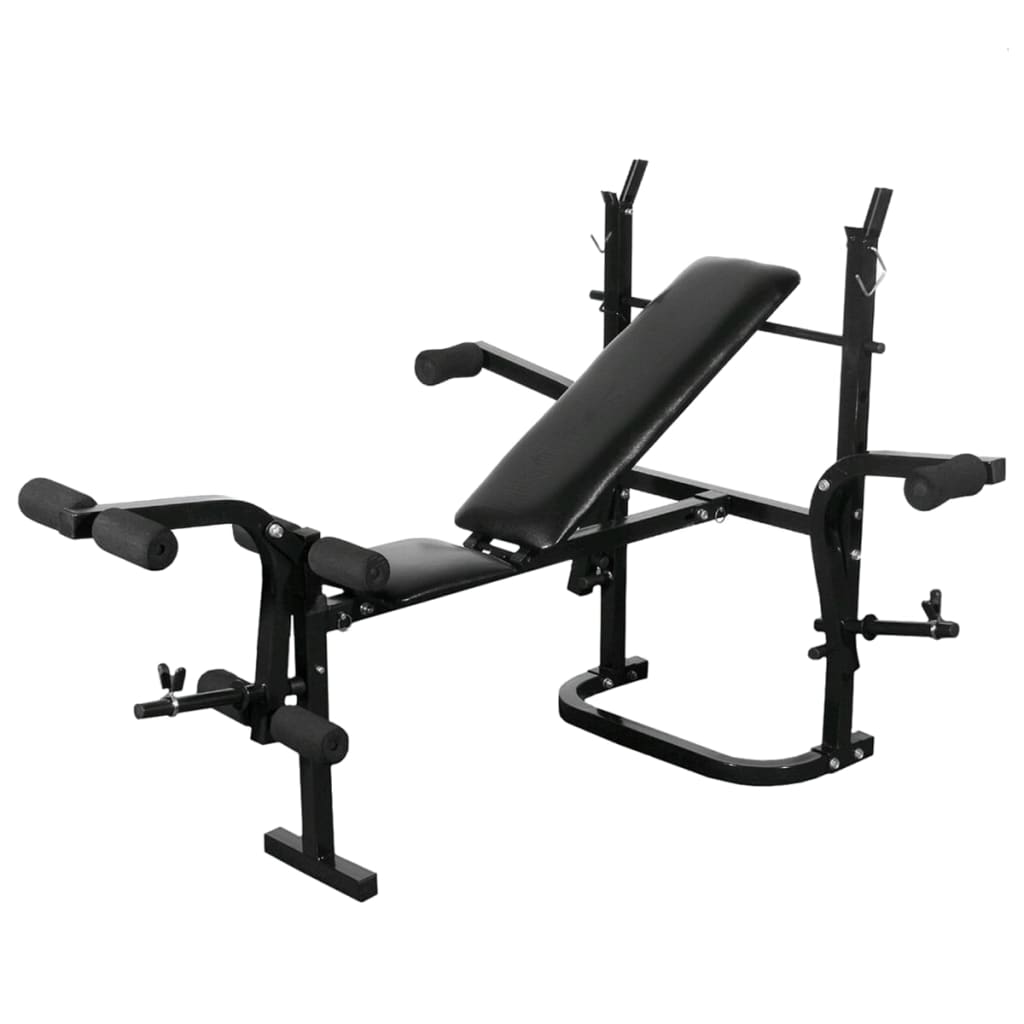 Banco De Musculación Barras Y Mancuernas 30,5 Kg