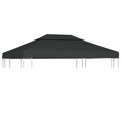 Toldo De Cenador 2 Niveles 310 G/M² 4X3 M Gris Topo
