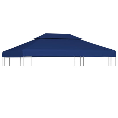 Toldo De Cenador 2 Niveles 310 G/M² 4X3 M Gris Topo