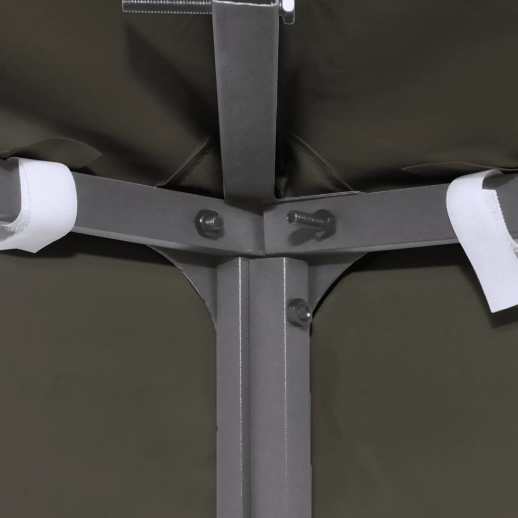 Toldo De Cenador 2 Niveles 310 G/M² 4X3 M Gris Topo