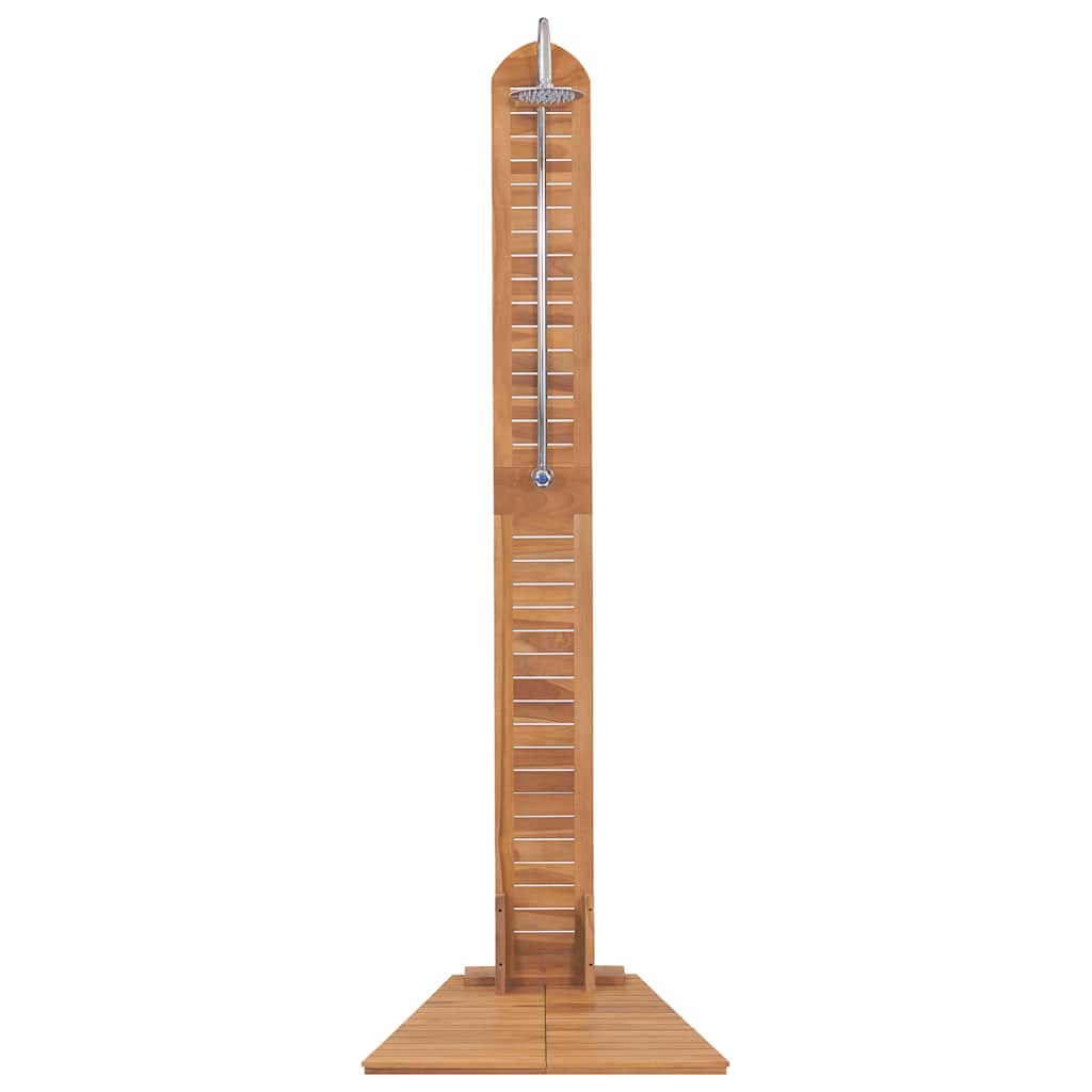 Ducha De Jardín Madera Maciza De Teca 70X75X204 Cm