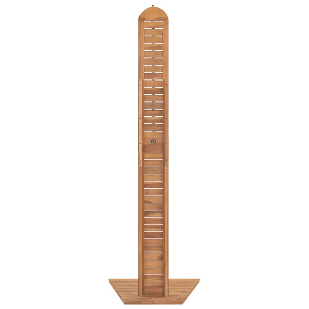 Ducha De Jardín Madera Maciza De Teca 70X75X204 Cm