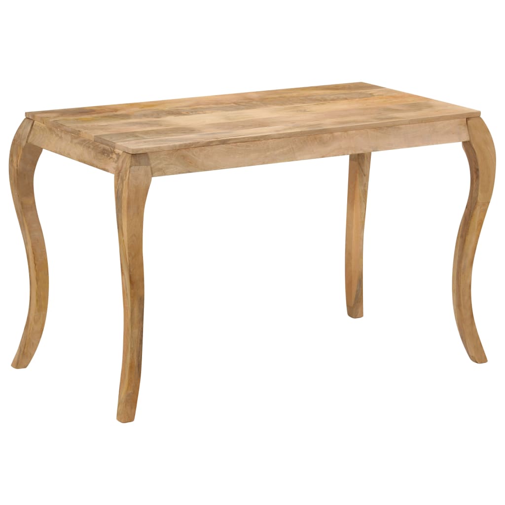 Mesa De Comedor De Madera Maciza De Mango