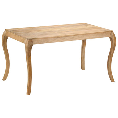 Mesa De Comedor De Madera Maciza De Mango