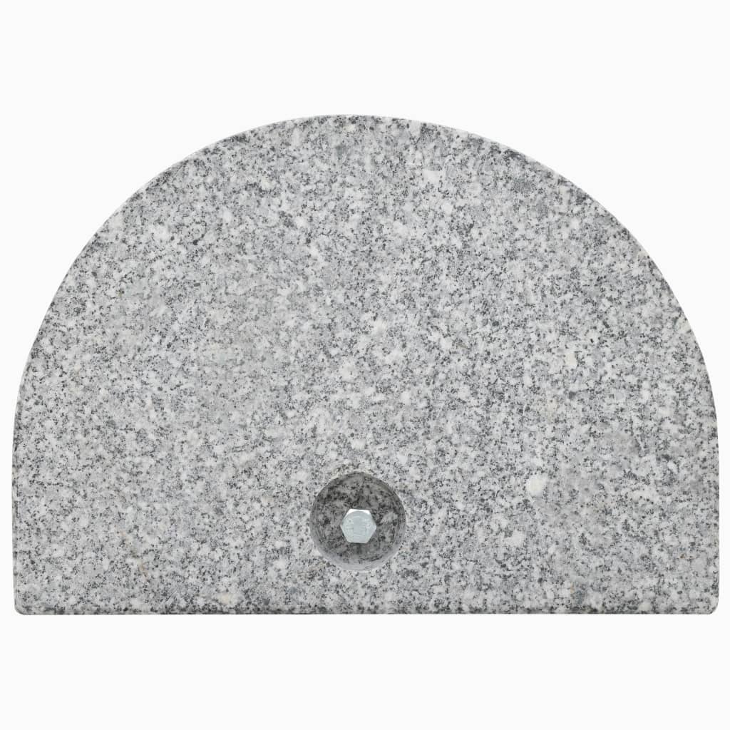 Base De Sombrilla De Granito Semicircular 10 Kg