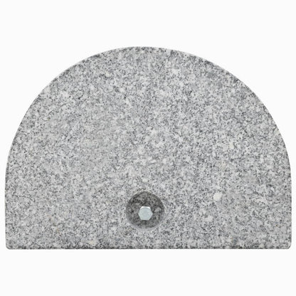 Base De Sombrilla De Granito Semicircular 10 Kg