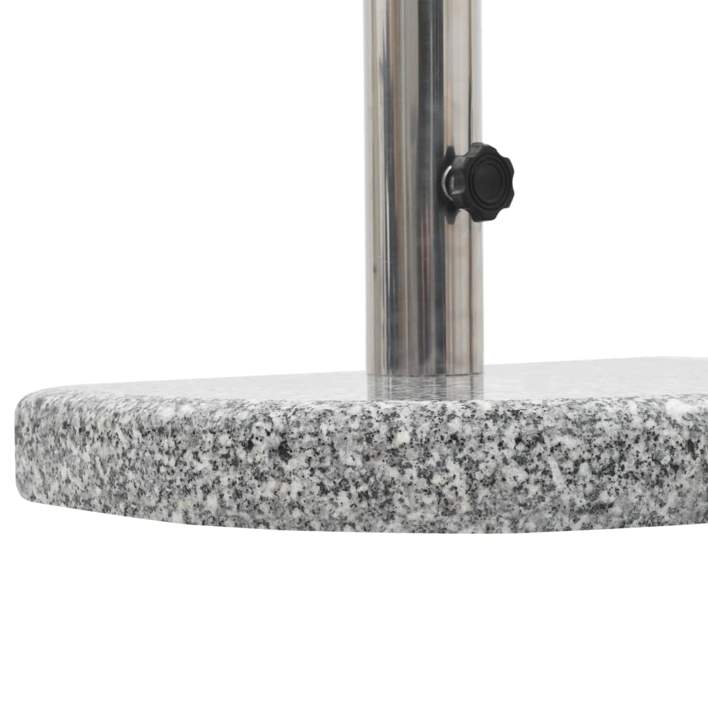 Base De Sombrilla De Granito Semicircular 10 Kg
