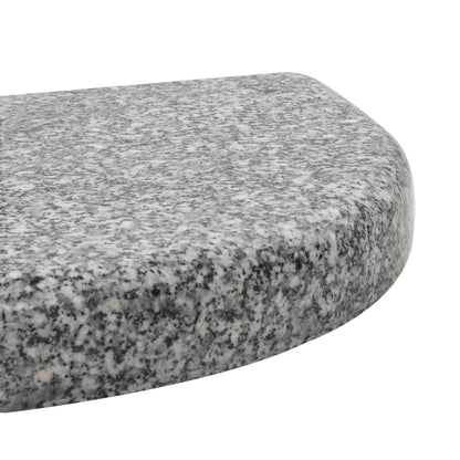 Base De Sombrilla De Granito Semicircular 10 Kg