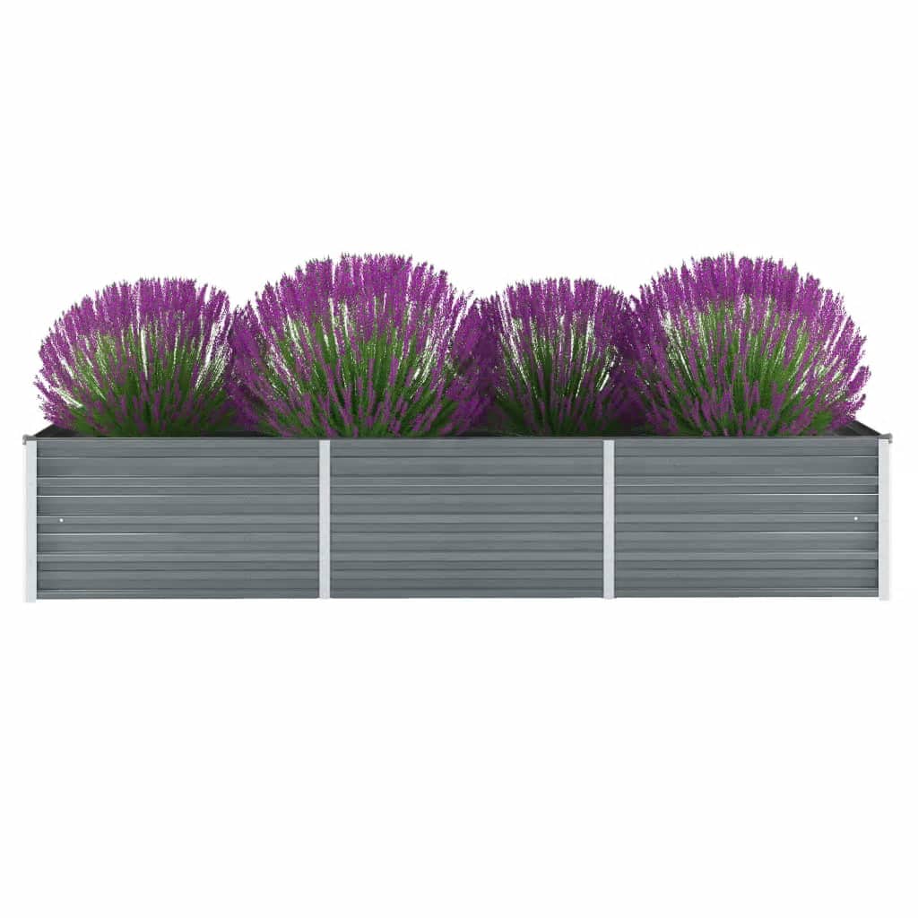 Jardinera Elevada De Acero Galvanizado