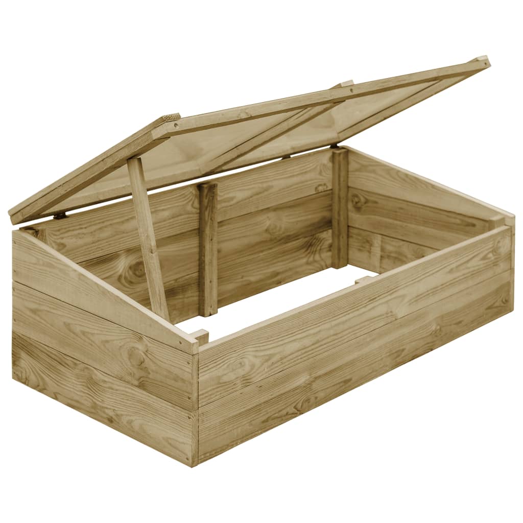 Invernadero De Madera De Pino Impregnada