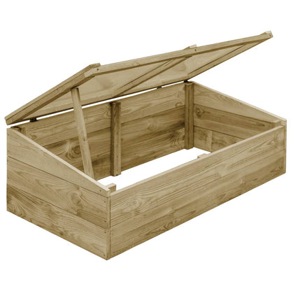 Invernadero De Madera De Pino Impregnada