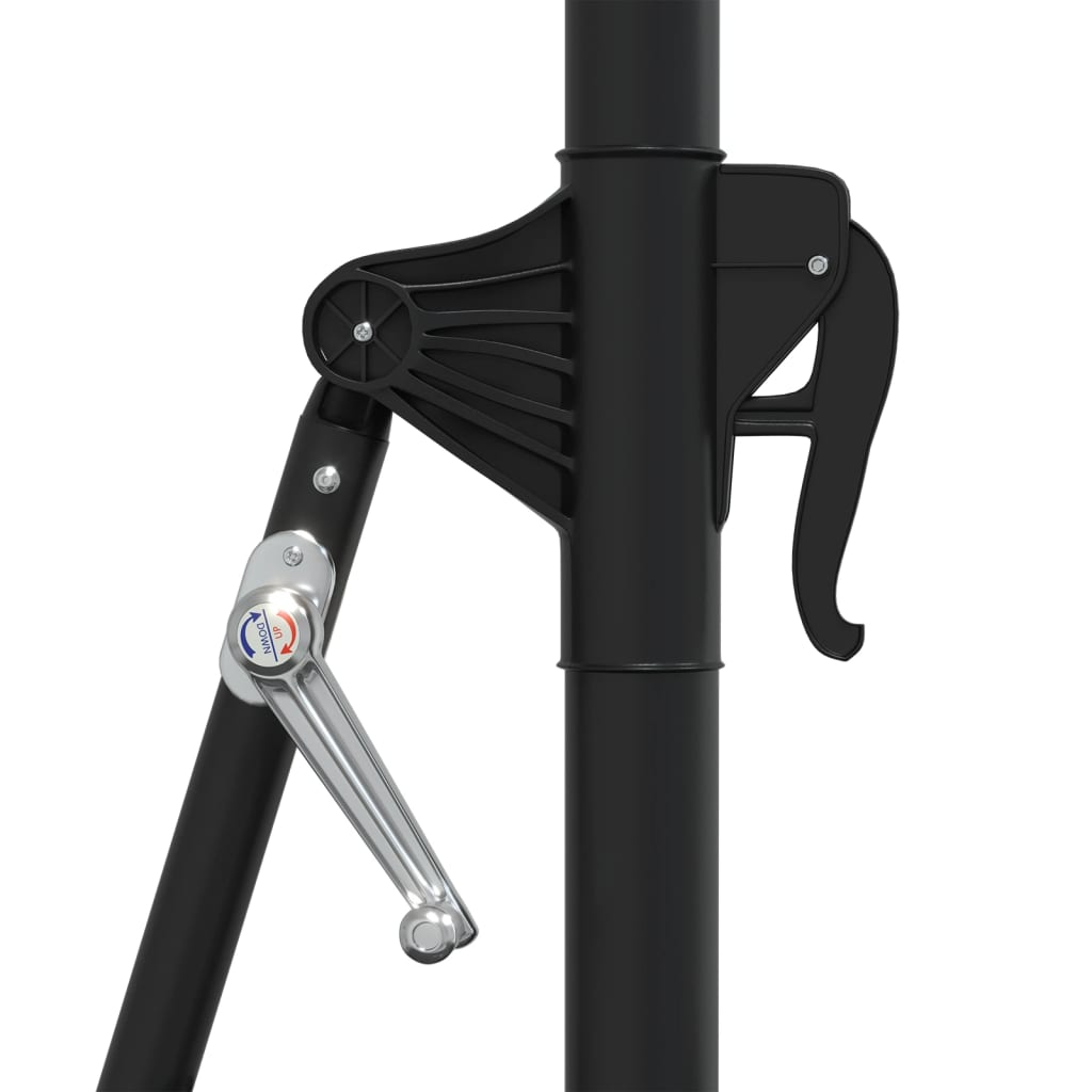 Sombrilla De Pared Con Barra De Metal 300 Cm
