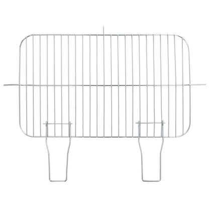 Barbacoa De Carbón Con Ruedas