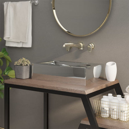 Lavabo Con Rebosadero Cerámica