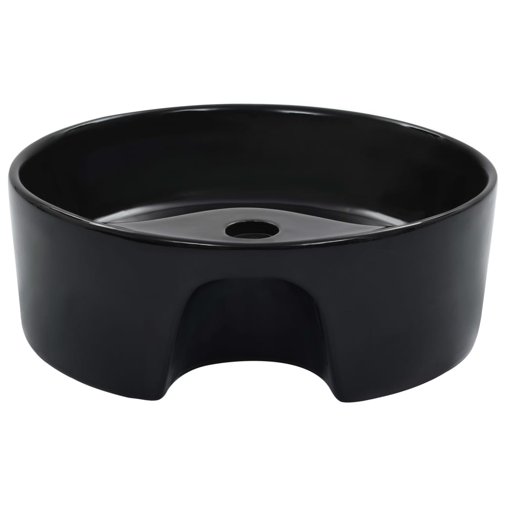 Lavabo Con Rebosadero 36X13 Cm Cerámica