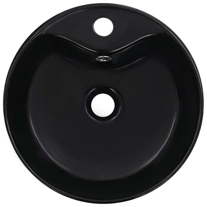 Lavabo Con Rebosadero 36X13 Cm Cerámica