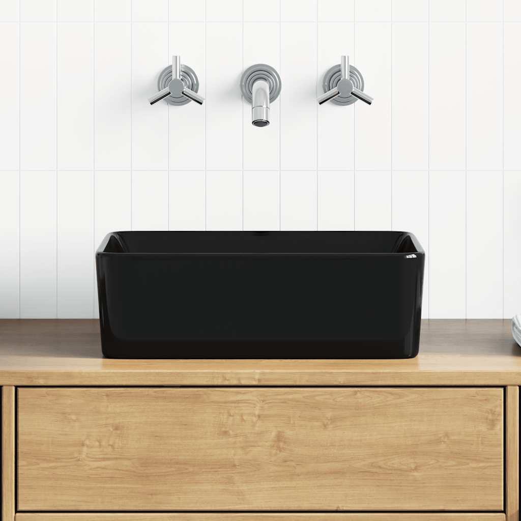 Lavabo Rectangular De Cerámica