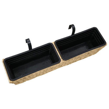 Conjunto De Jardineras 2 Unidades Jacinto De Agua