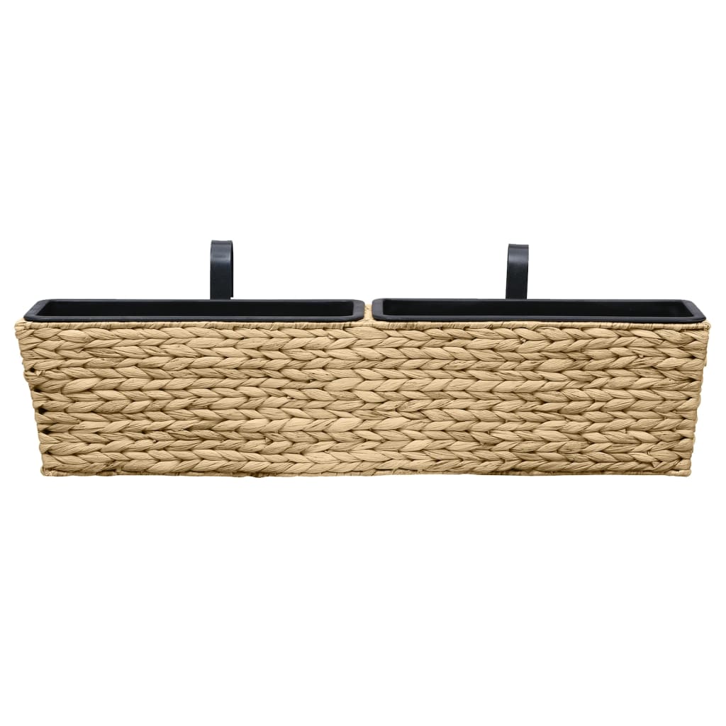 Conjunto De Jardineras 2 Unidades Jacinto De Agua